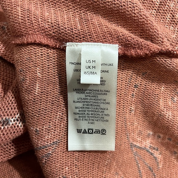 Free People Pink Paisley Top - Picture 7 of 9